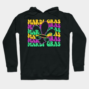 Mardi Gras 2024 Fleur De Lis Nola New Orleans Hoodie